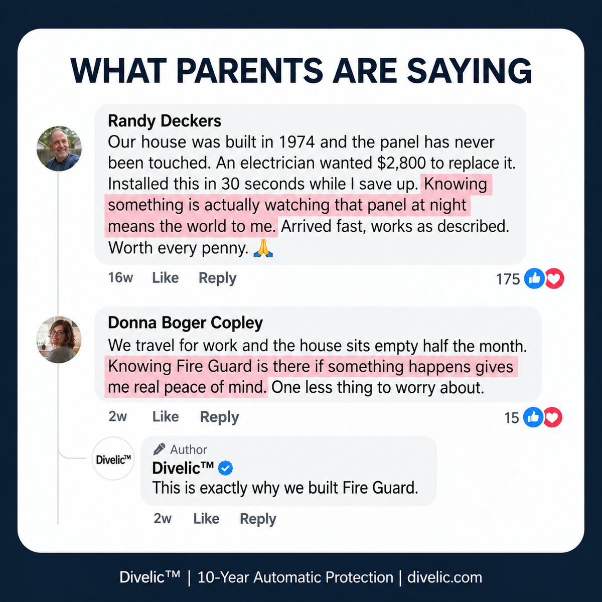 Divelic™ Fire Guard — Automatic Fire Suppression Device