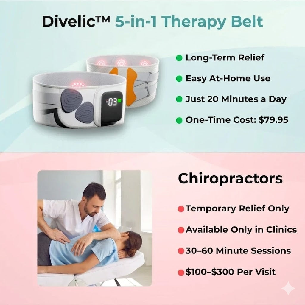 Divelic™ 5-in-1 Therapy Belt