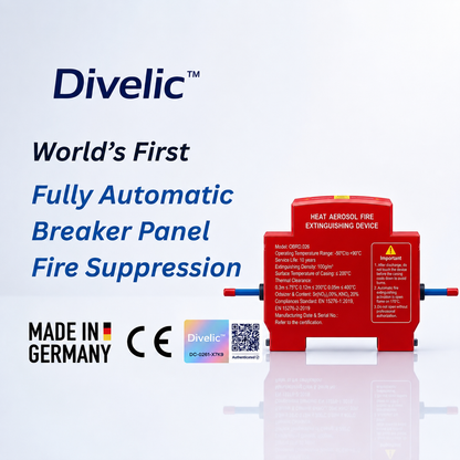 Divelic™ Fire Guard — Automatic Fire Suppression Device