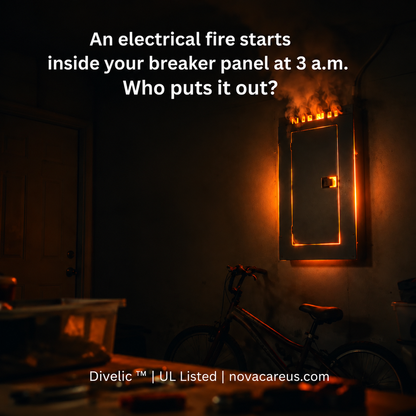 Divelic™ Fire Guard — Automatic Fire Suppression Device