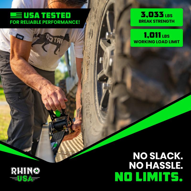 Premium Retractable Tie-Down Straps for Heavy Loads