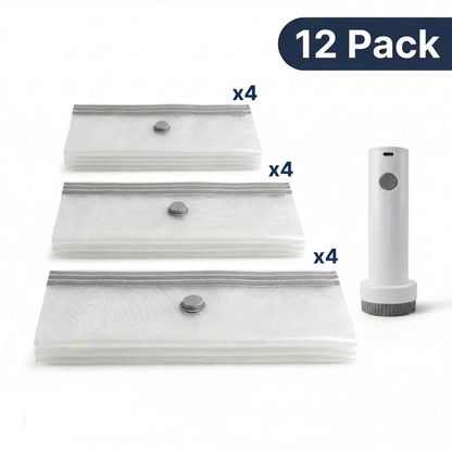Divelic™  Wireless Travel Luggage Compression Bag Set