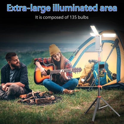 3-Head LED Camping Light