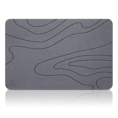 Diatomite Stone Bath Mat – Fast Water Absorption & Instant Dry Bathroom Rug