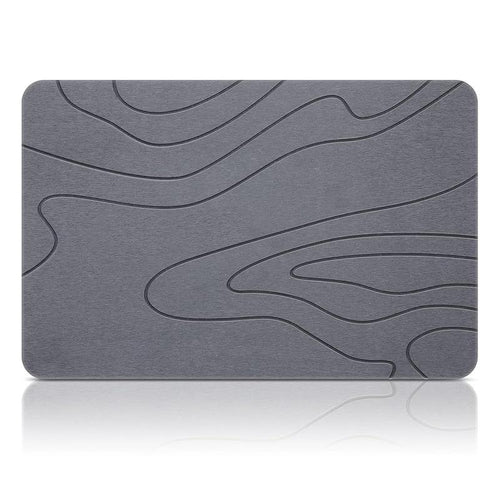 Diatomite Stone Bath Mat – Fast Water Absorption & Instant Dry Bathroom Rug