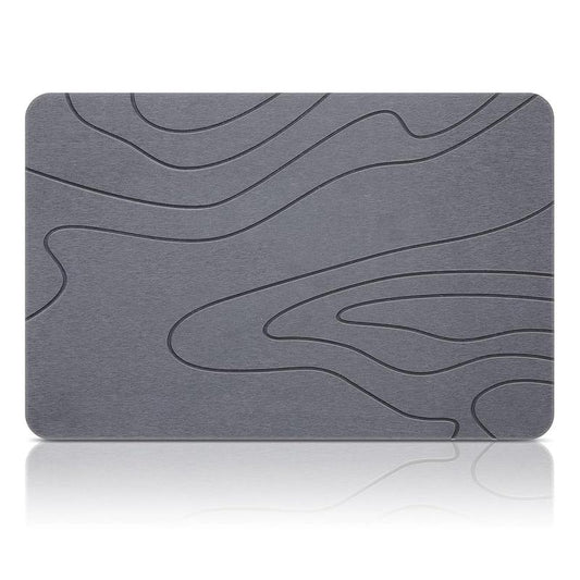 Diatomite Stone Bath Mat – Fast Water Absorption & Instant Dry Bathroom Rug