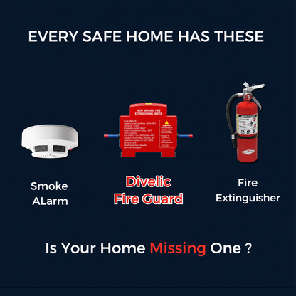 Divelic™ Fire Guard — Automatic Fire Suppression Device