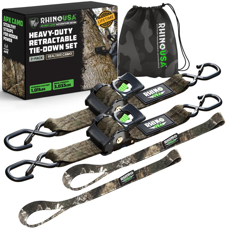 Premium Retractable Tie-Down Straps for Heavy Loads