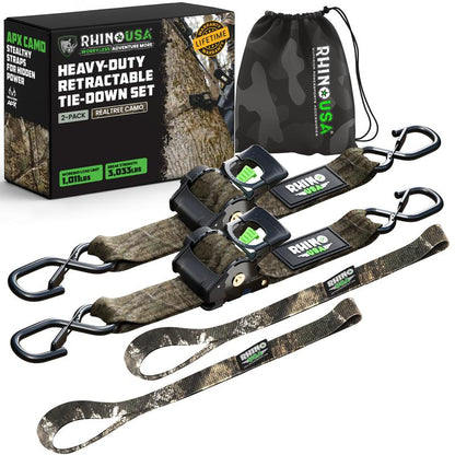 Premium Retractable Tie-Down Straps for Heavy Loads