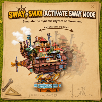 Howl's Moving Castle Wooden Puzzle