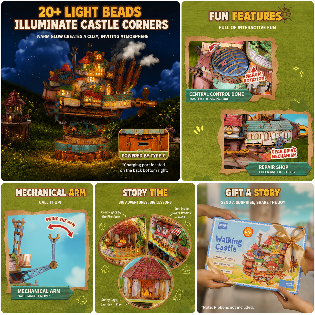 Howl's Moving Castle Wooden Puzzle