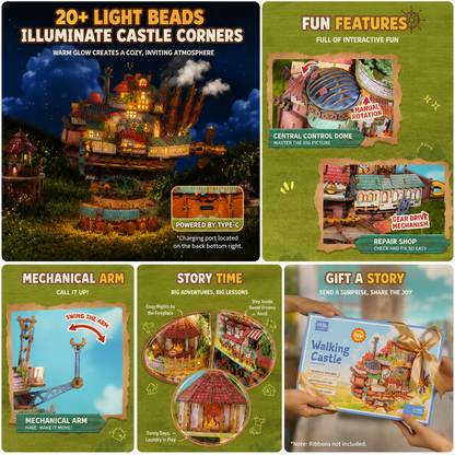 Howl's Moving Castle Wooden Puzzle