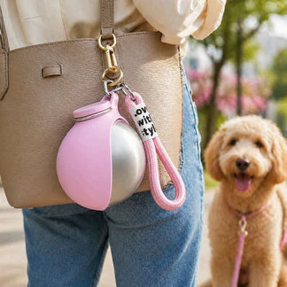 Divelic™ 2-in-1 Portable Dog & Cat Water Bottle