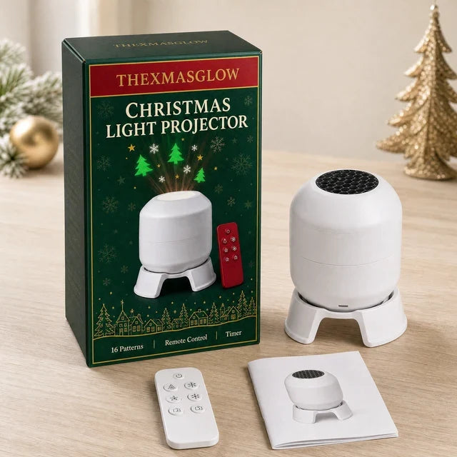 THEXMASGLOW CHRISTMAS PROJECTOR