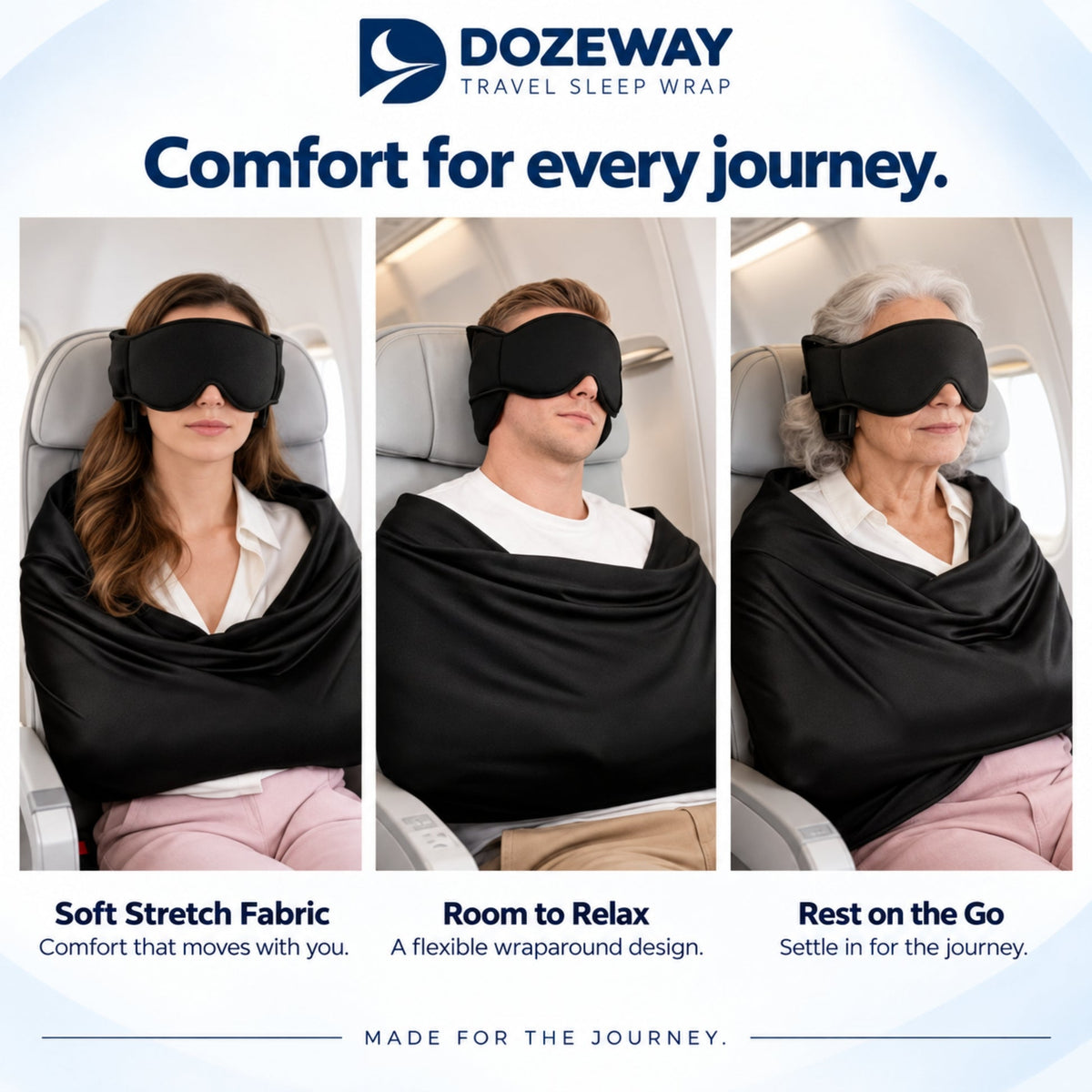 First Class 3-in-1 Travel Sleep Set