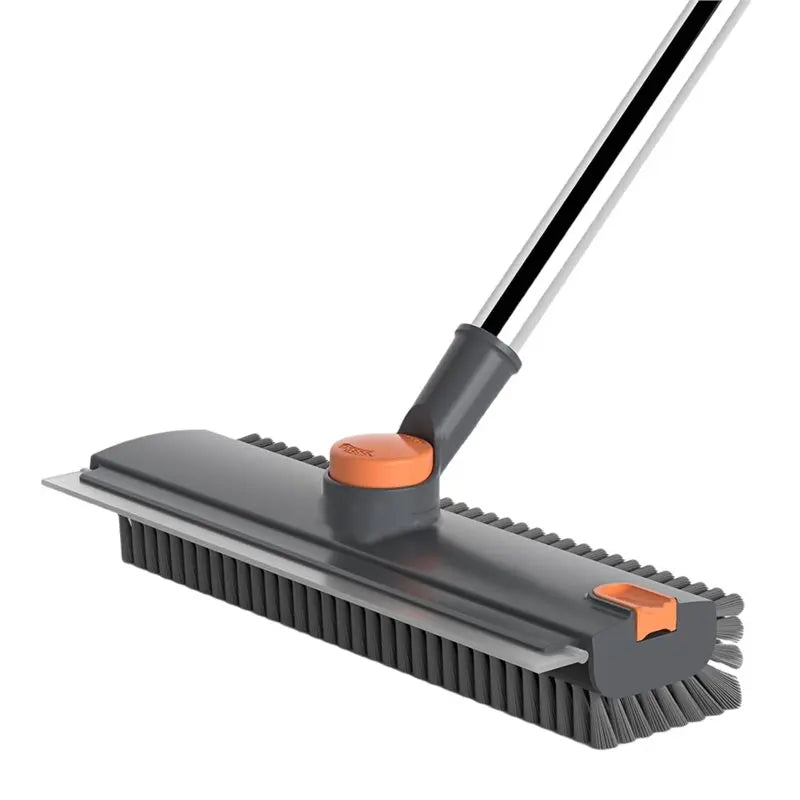 Long Handle 3-in-1 Bathroom Floor Scrub Brush