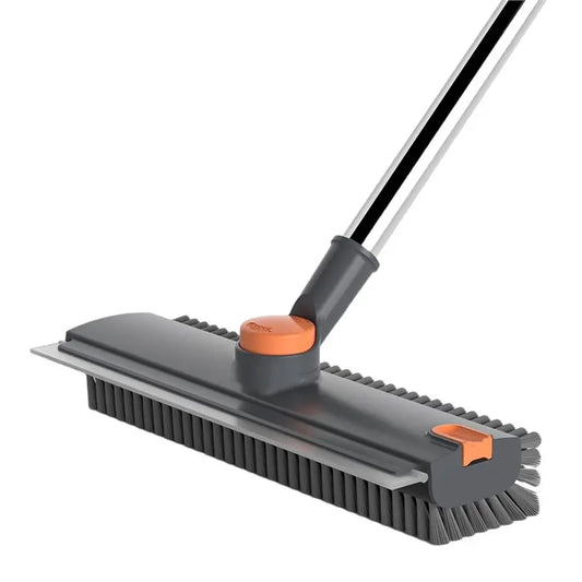 Long Handle 3-in-1 Bathroom Floor Scrub Brush
