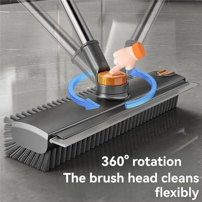 Long Handle 3-in-1 Bathroom Floor Scrub Brush
