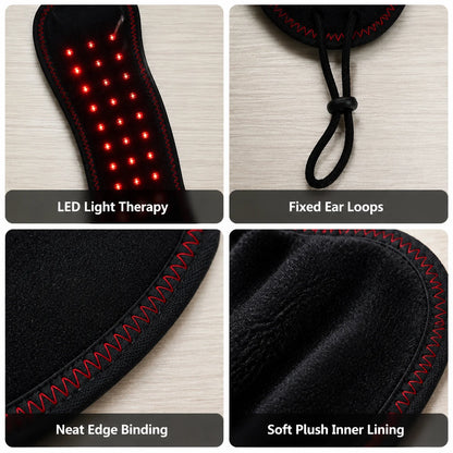 Rechargeable Heated Nose Warmer with Red Light | 3 Heat Settings