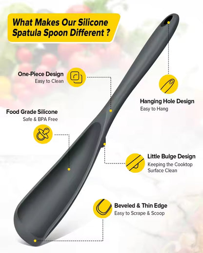 Pack of 2 Cooking Spoons for Non stick Cookware