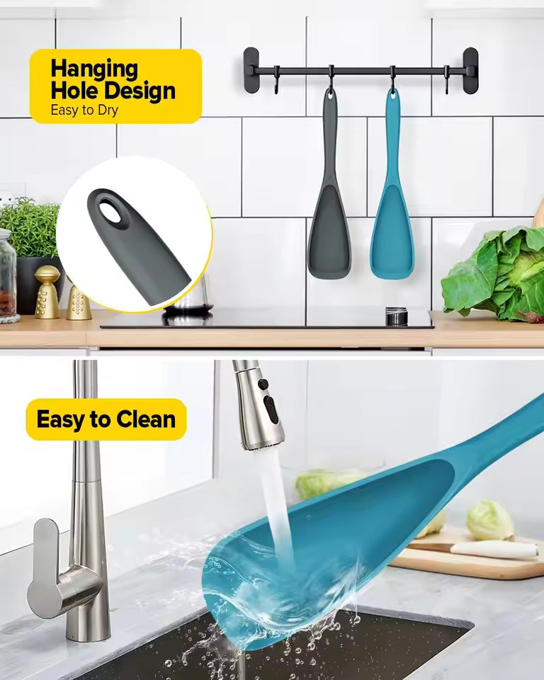 Pack of 2 Cooking Spoons for Non stick Cookware