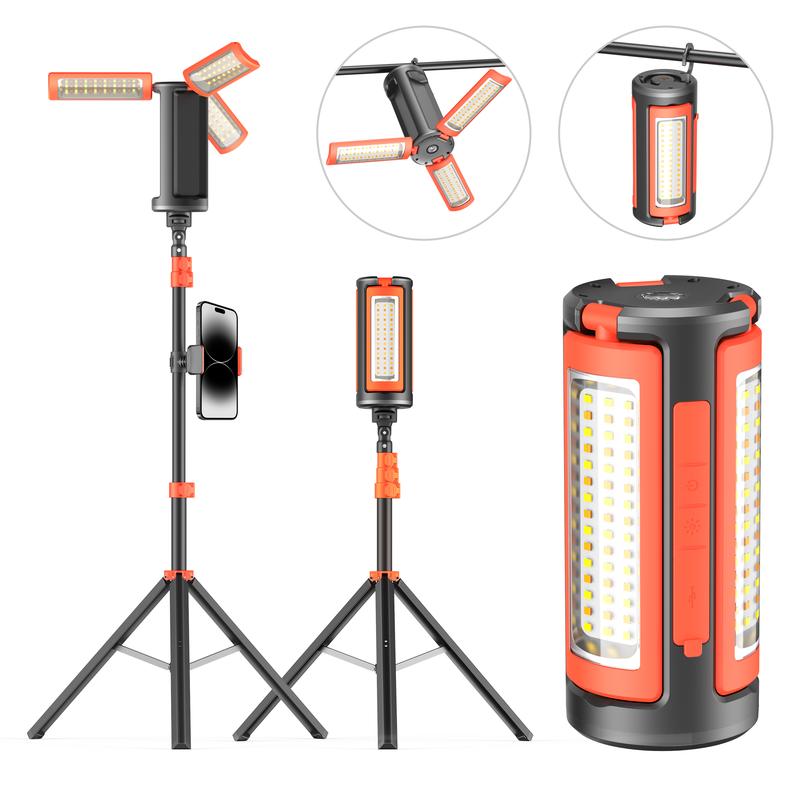 3-Head LED Camping Light