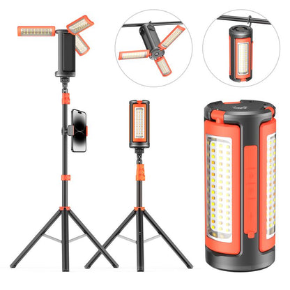 3-Head LED Camping Light
