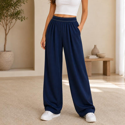 Women's High-Waisted Wide-Leg Sweatpants