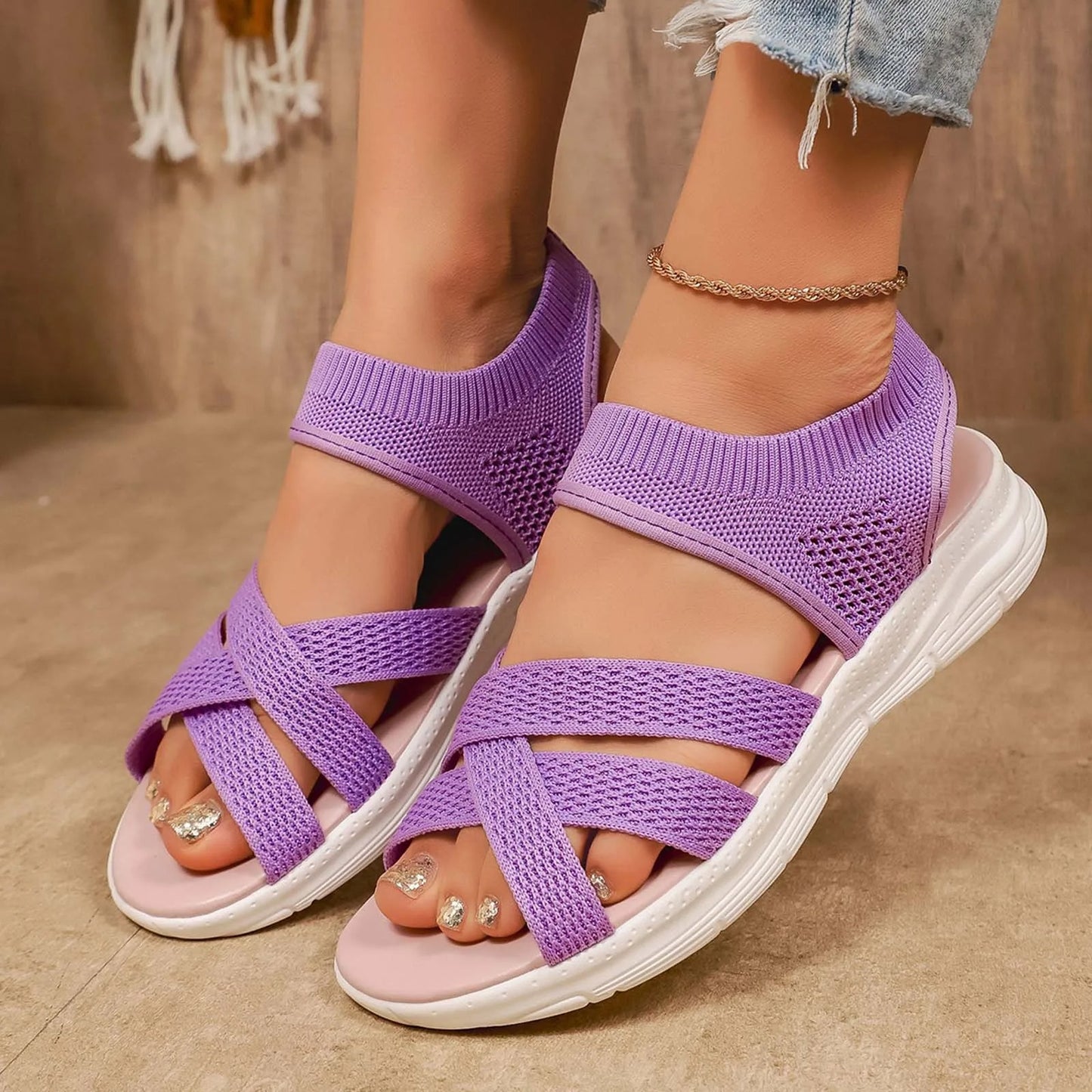 Ultra Flex Knit Sandals – The Sandal That Fits Like a Hug