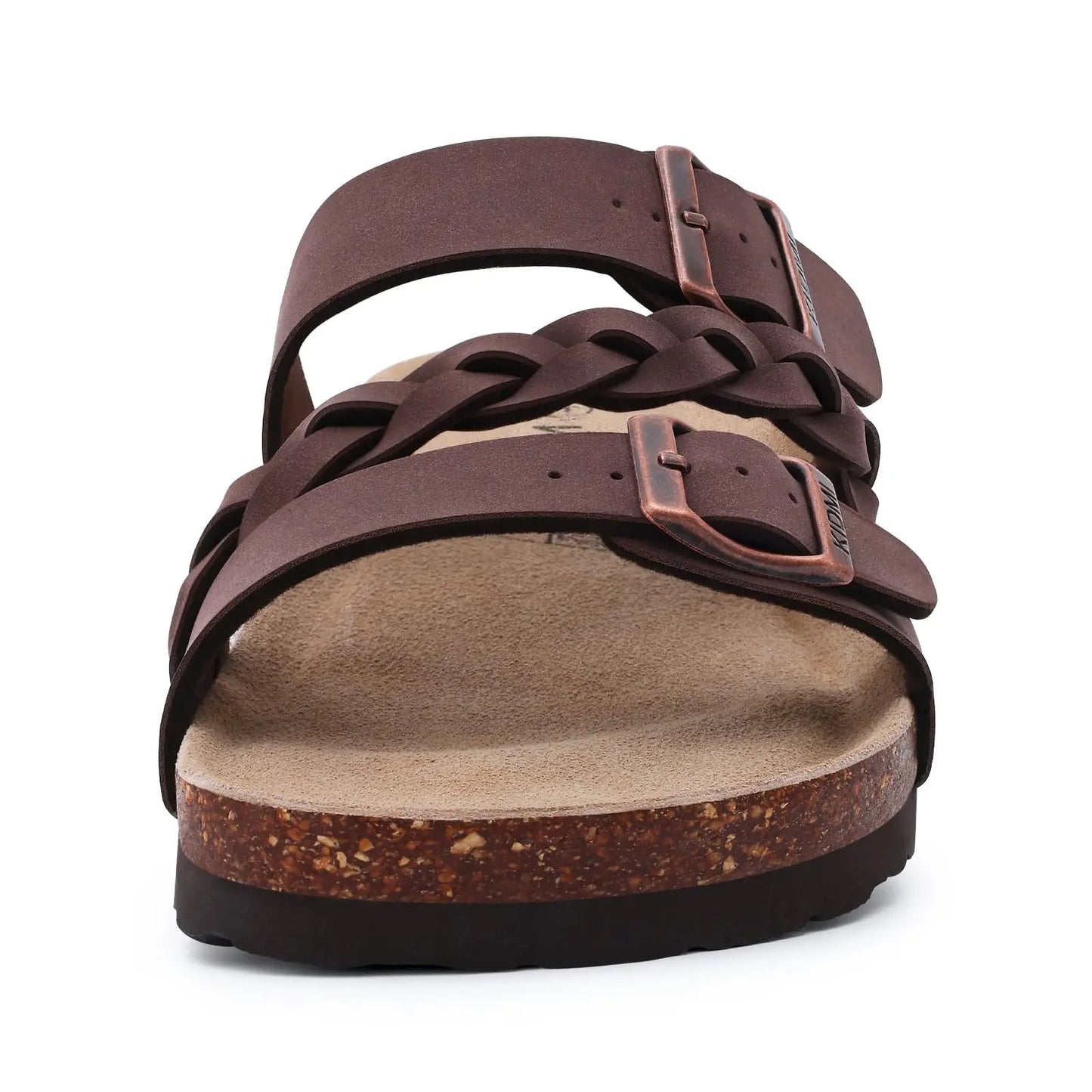 Crestar Women's Cork Footbed Sandals Lady Fashion Buckle